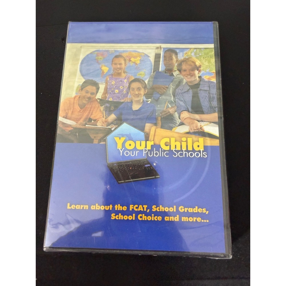 Florida Dept of Education Your Child Your‎ Public Schools DVD New Blue FCAT 2006
